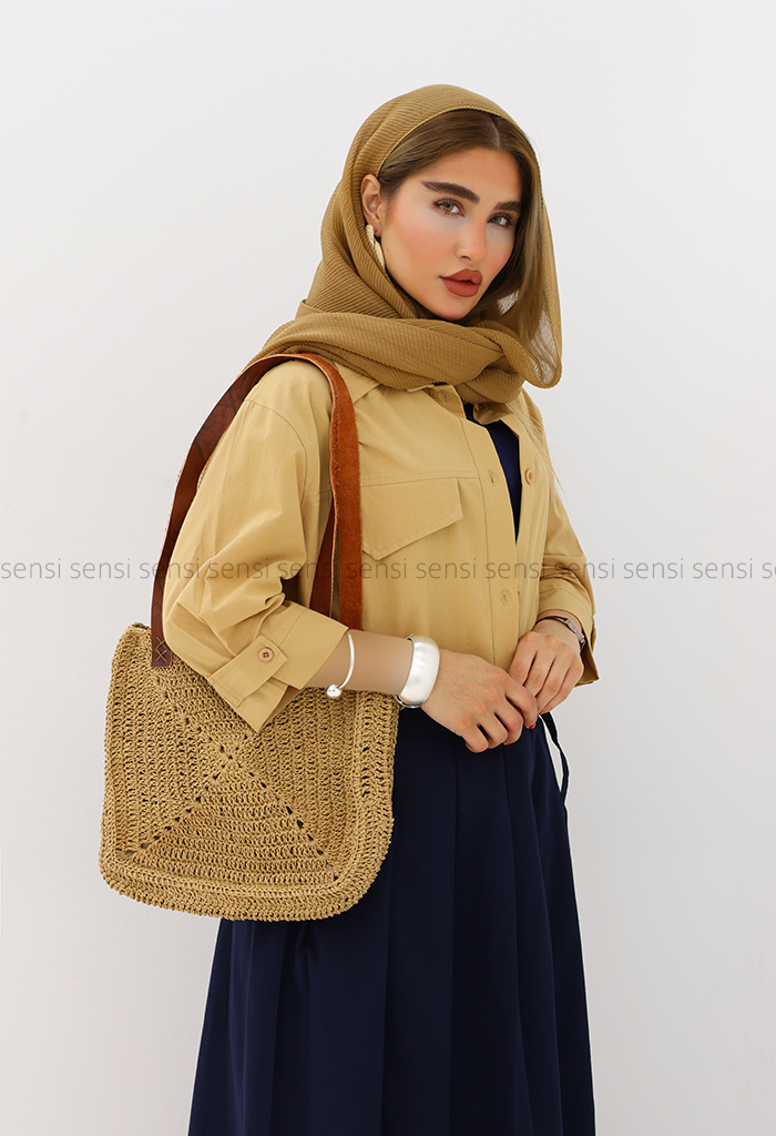 شومیز زنانه لینن آستین دکمه کد1006194